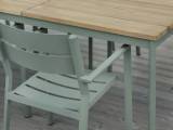 Nox matbord Dusty Green/teak, en produkt av hög kvalitet till bra pris från Ulfåsa möbler