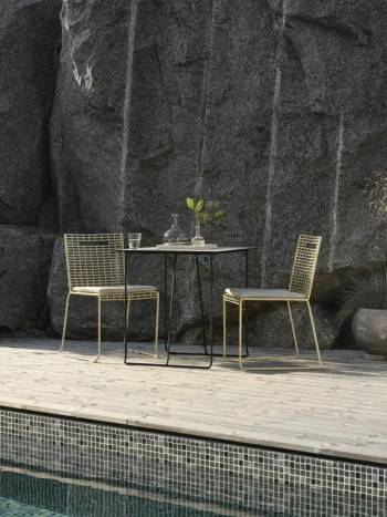 Laminat bordsskiva Beige/terrazzo, en produkt av hög kvalitet till bra pris från Ulfåsa möbler