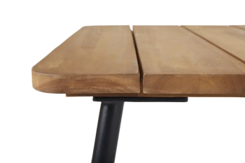 Nolli matbord Svart/teak, en produkt av hög kvalitet till bra pris från Ulfåsa möbler