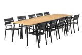 Naos matbord Svart/teak, en produkt av hög kvalitet till bra pris från Ulfåsa möbler