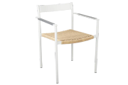 DK matstol Light Grey/Natur, en produkt av hög kvalitet till bra pris från Ulfåsa möbler