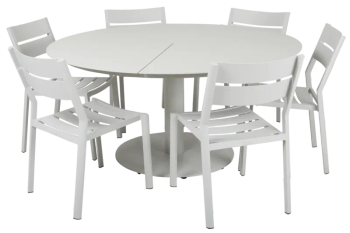 Delia matstol Light Grey, en produkt av hög kvalitet till bra pris från Ulfåsa möbler