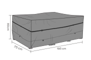Möbelskydd dynbox Svart - Andas, en produkt av hög kvalitet till bra pris från Ulfåsa möbler