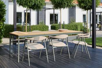 Nox matbord Nordic Green/Bambu, en produkt av hög kvalitet till bra pris från Ulfåsa möbler