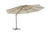 Luzzi frihängande parasoll Khaki/Light Grey, en produkt av hög kvalitet till bra pris från Ulfåsa möbler