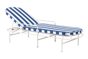 Arts vilsäng Soft White/Blue Stripes, en produkt av hög kvalitet till bra pris från Ulfåsa möbler
