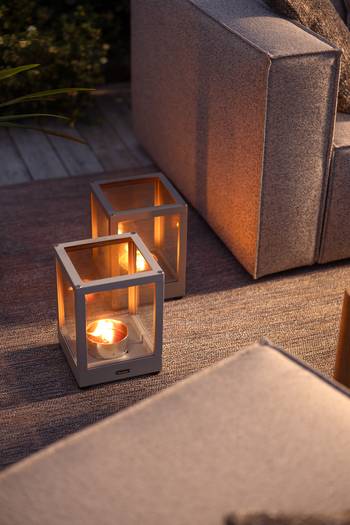Belfort ljuslykta Light Grey, en produkt av hög kvalitet till bra pris från Ulfåsa möbler