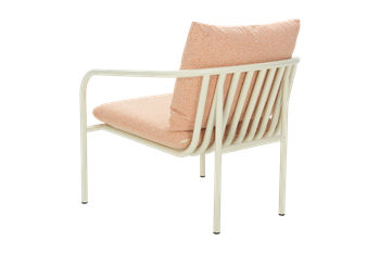 Bendt fåtölj Pearl White/Teddy Orange, en produkt av hög kvalitet till bra pris från Ulfåsa möbler