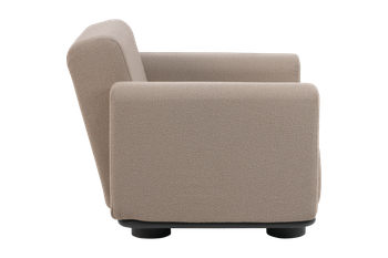 Bolster fåtölj Antracit/Teddy Beige, en produkt av hög kvalitet till bra pris från Ulfåsa möbler
