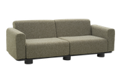 Bolster 2,5-sits soffa Antracit/Teddy Verde, en produkt av hög kvalitet till bra pris från Ulfåsa möbler