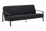 Lyra 2,5-sits soffa Svart/Teddy Black, en produkt av hög kvalitet till bra pris från Ulfåsa möbler