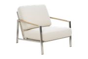 Naos fåtölj Stainless Steel/Dot Beige, en produkt av hög kvalitet till bra pris från Ulfåsa möbler