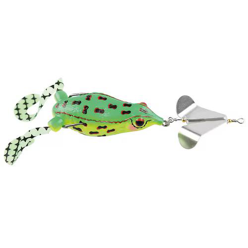 IFISH Prop Frog 21g – ytgående grodbete med propeller för gäddfiske i vegetation och grunt vatten.