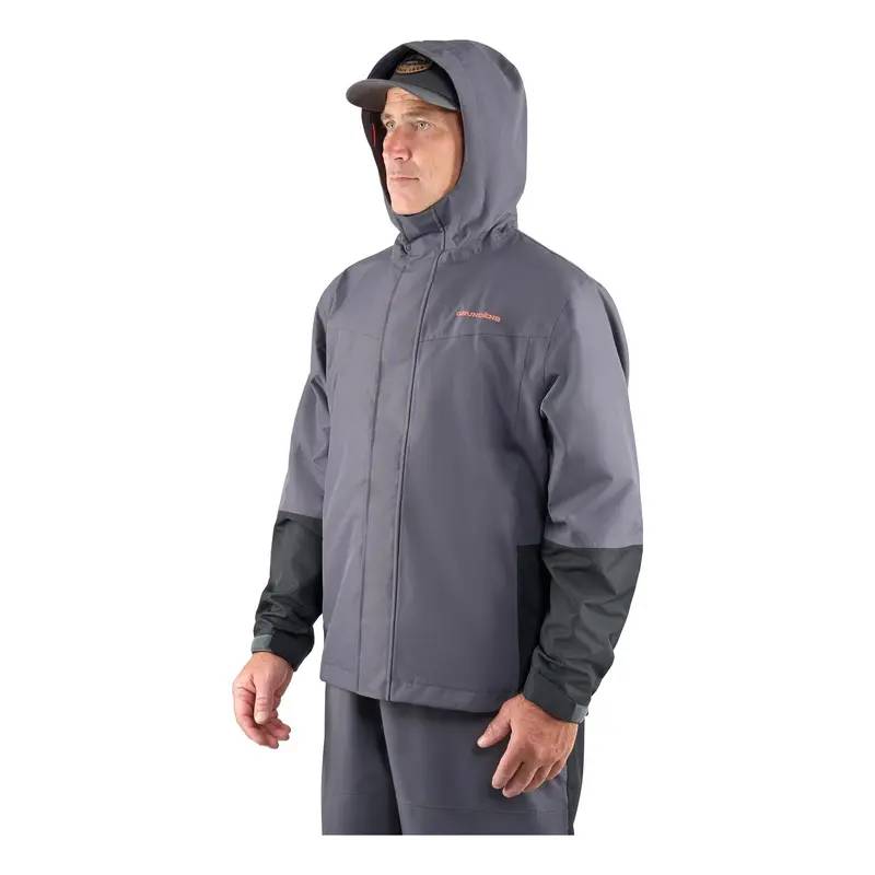 Grundéns Men's Deepwater 2L Fishing Jacket Anchor vattentät fiskejacka