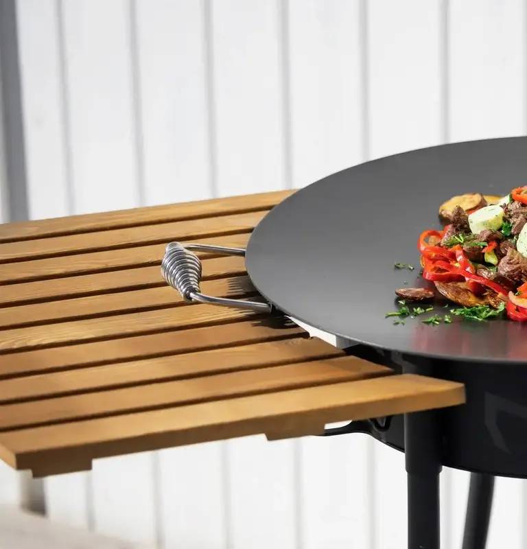 Hällmark Premium Set 78 V2 – komplett stekhäll med gasolbrännare och sidobord