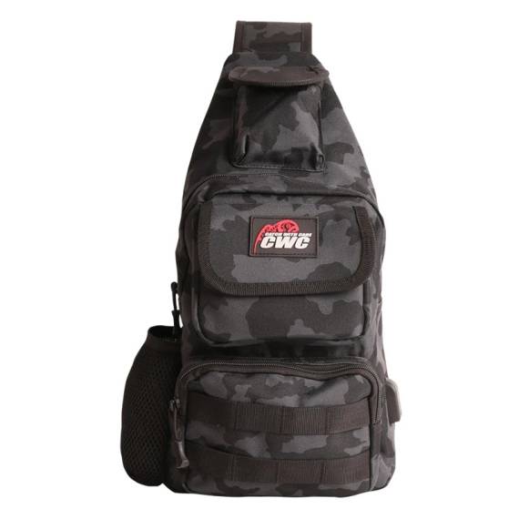 CWC Sling Bag fiskeväska med axelrem och smart förvaring för streetfiske och predatorfiske