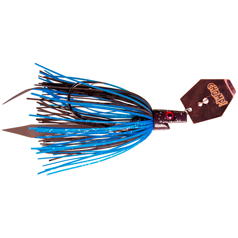 Pig Hula Chatterbait Bladed Jig 7 g för predatorfiske med vibrationer och livlig gång