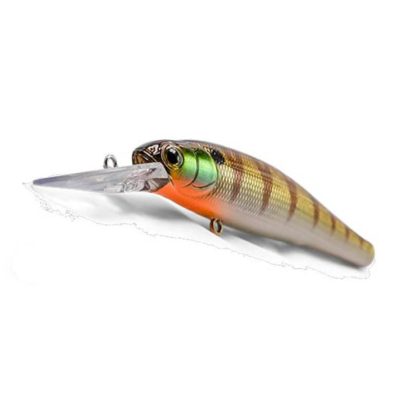 Armada Tackle The Mailman 90mm 13g Smoked Golden Perch – jerkbait med guldglans för gädda och abborre