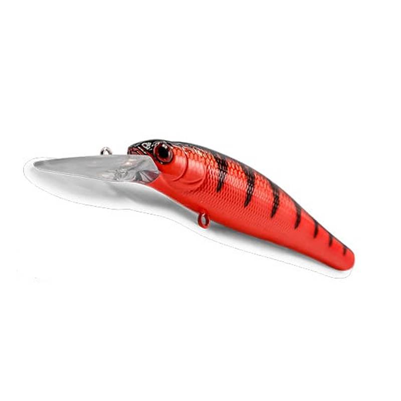 Armada Tackle The Mailman 90mm 13g Tomato Perch – röd/orange jerkbait för gädda och abborre