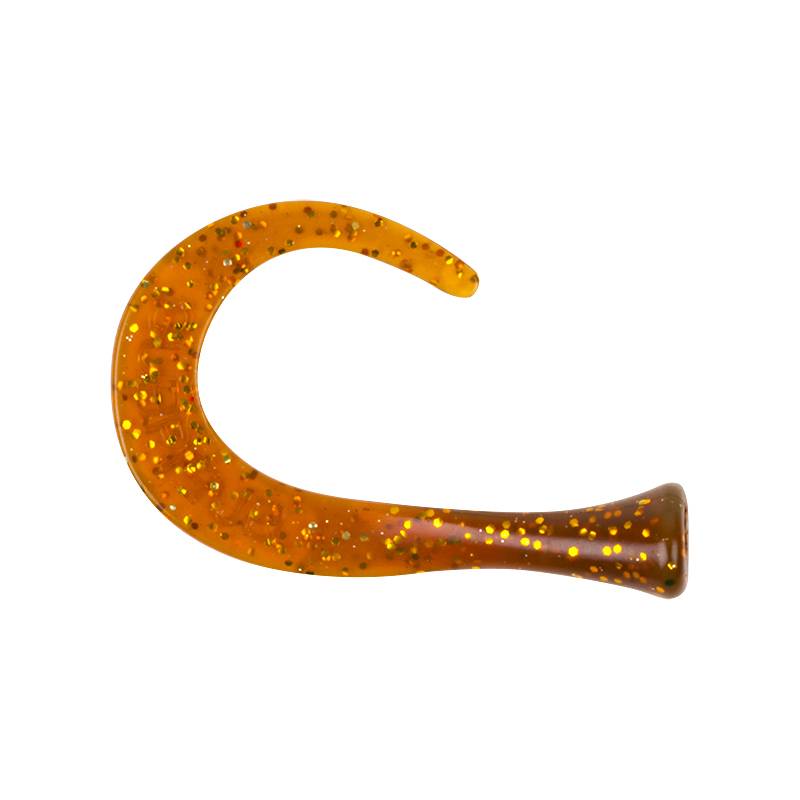 Strike Pro Guppie JR Spare Tails med 3 curly tails och 1 paddeltail för anpassning och reparation av Guppie JR.