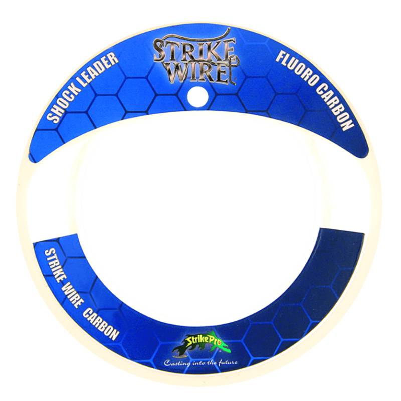 Strike Wire Fluoro Carbon Shockleader tafs för predatorfiske med hög styrka och låg synlighet i vattnet