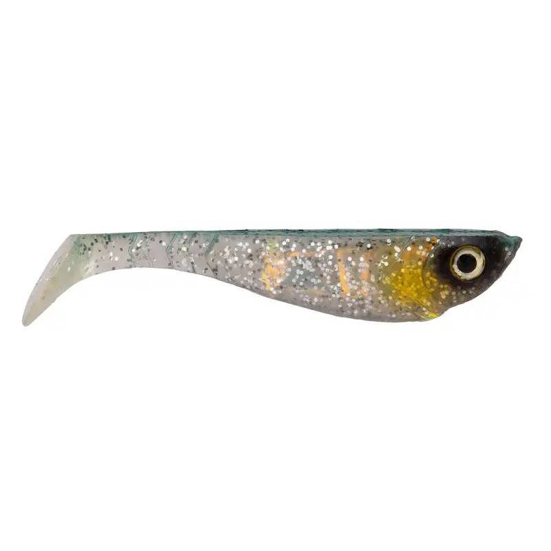 Berkley PowerBait Pulse Shad 6 cm liten abborrjigg med paddelstjärt