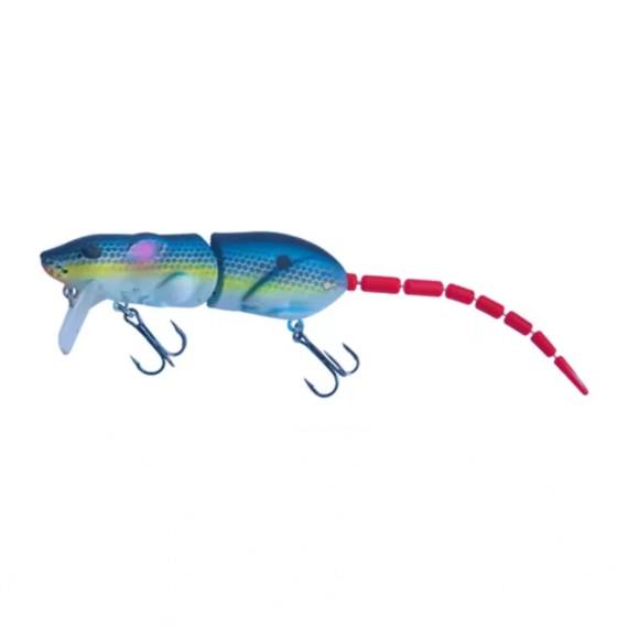Fladen Rat fiskebete 15 cm 15 g i realistisk råttdesign för predatorfiske