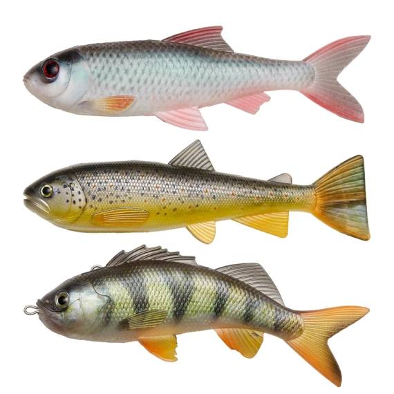 Pulz Bait Skinz 15 cm Roach – realistisk beteskropp”  “Pulz Bait Skinz 15 cm Perch för predatorfiske”  “Pulz Bait Skinz 15 cm Natural – beteskropp för motoriserat bete”  “Pulz Bait Skinz 15 cm Brown Trout – softbait kompatibel med Pulz Bait Engine”  “Pulz