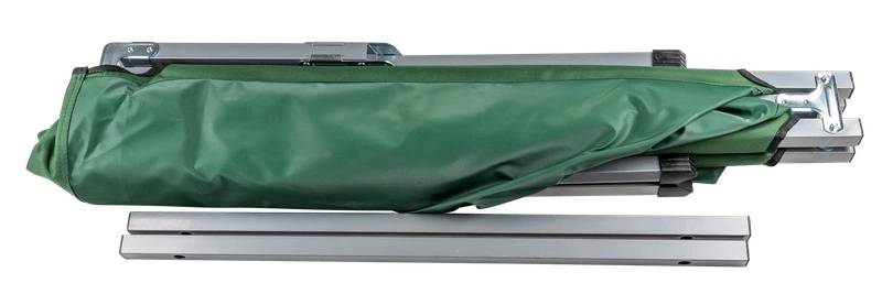 IFISH Campingsäng Bingen med aluminiumram och 6 ben för camping och uteliv