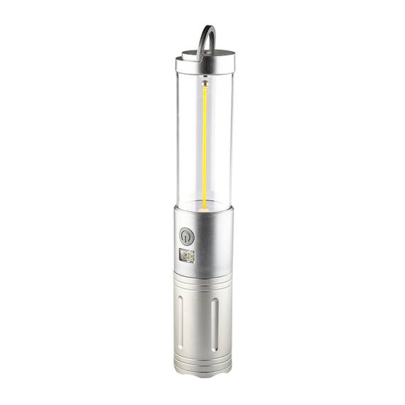 IFISH Tungsten Filament Multi Lantern – mångsidig camping- och fiskelykta med tungsten-glödtråd, LED-ficklampa och powerbankfunktion