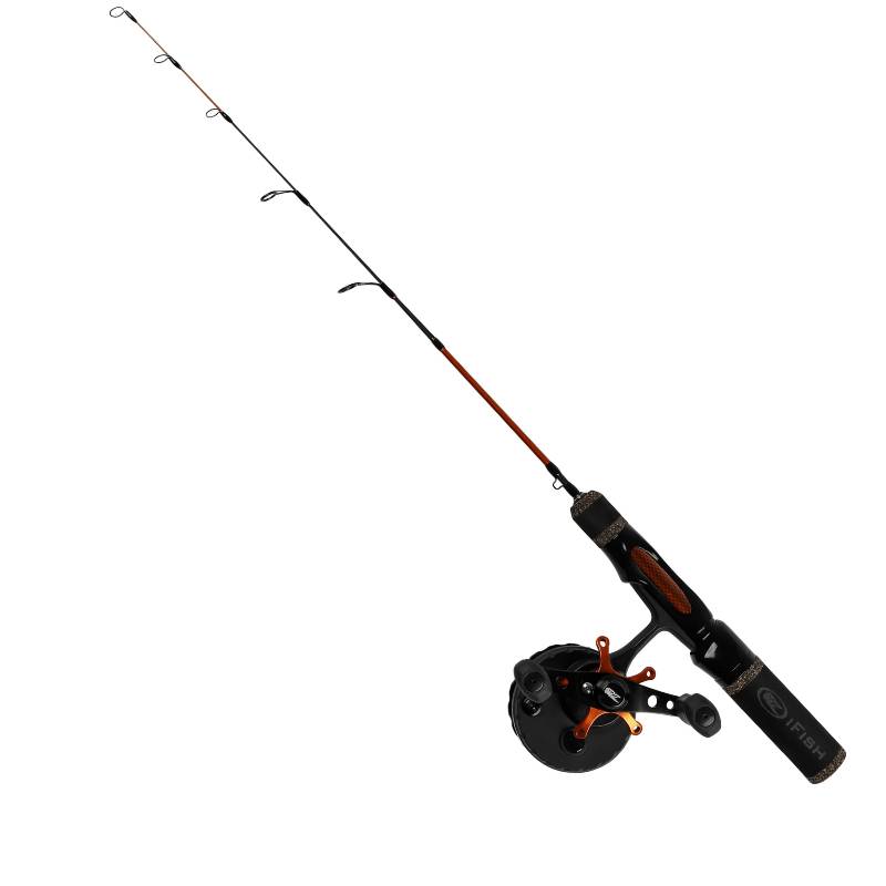 IFISH Enforcer IZE Combo 22M pimpelspö med avancerad isfiskerulle