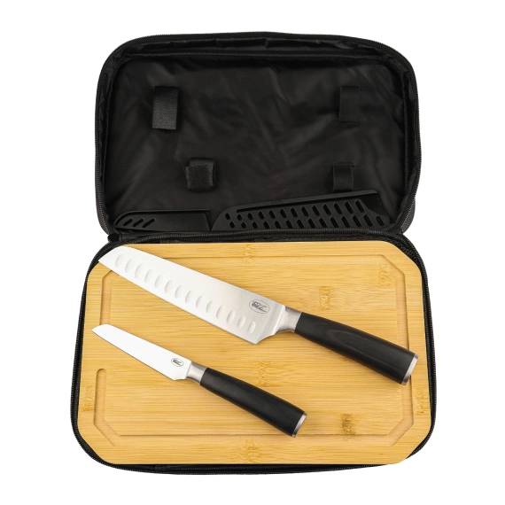 IFISH Fine Dining knivset i rostfritt stål för camping och grill