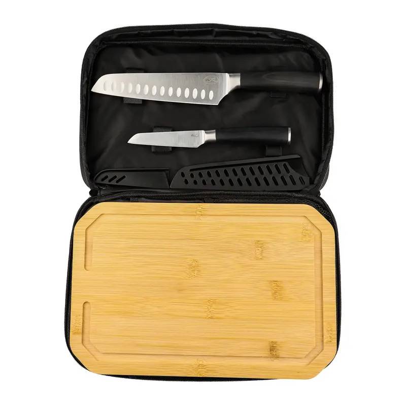 IFISH Fine Dining knivset i rostfritt stål för camping och grill