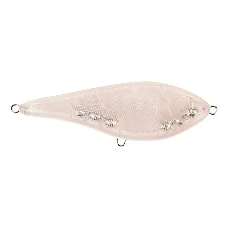 Buster Swim Slow Sink 11cm 40g Blanc Clear swimbait för gädda och abborre i klart vatten.