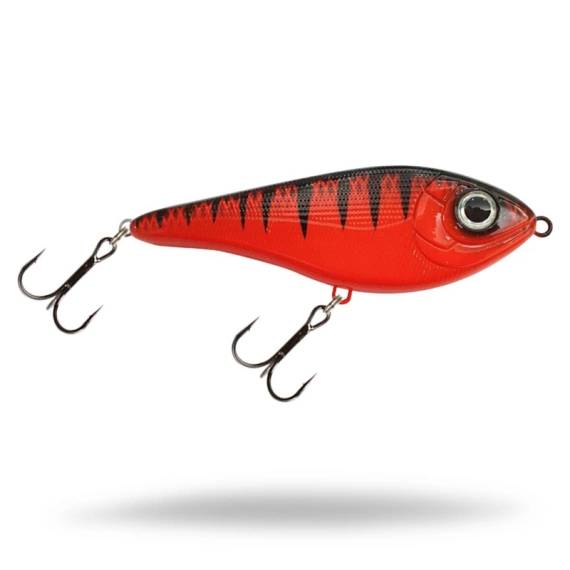 Buster Swim Jr 10,5 cm swimbait med S-gång och långsam sjunkhastighet för gäddfiske