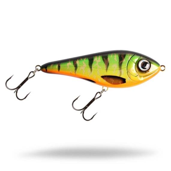 Buster Swim Jr 10,5 cm swimbait med S-gång och långsam sjunkhastighet för gäddfiske