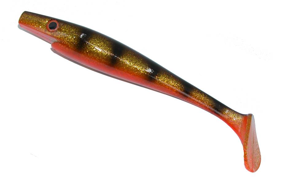 Pig Shad JR G5 20 cm 50 g – Guldgrävar’n softbait för gäddfiske