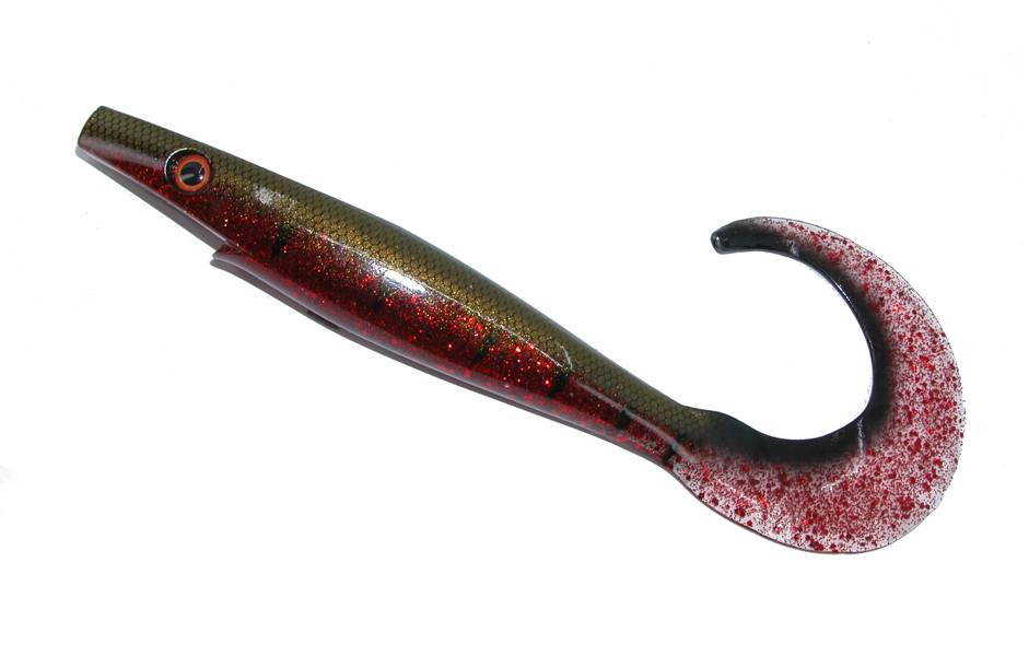 Pig Tail Jr G5 23 cm 40 g Gäddräparn gäddjigg med curlytail