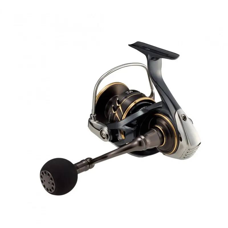 Daiwa 22 Caldia SW haspelrulle med slitstark konstruktion för saltvattensfiske och avancerat sportfiske.