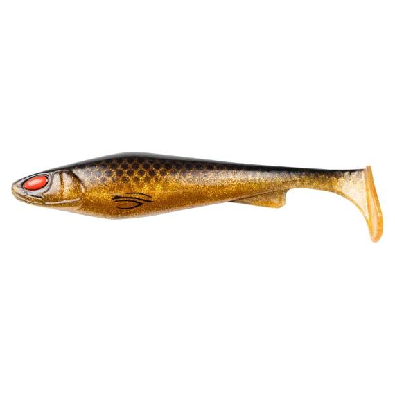Daiwa PX Lazy Shad 24 cm mjukbete med paddelsvans för gäddfiske och stor rovfisk