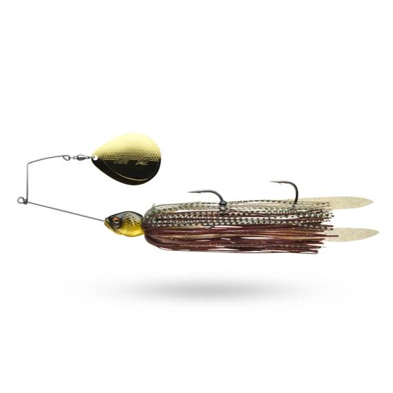 Daiwa PX Beamer Spinnerbait XL spinnerbait med stora blad och kraftig krok för predatorfiske