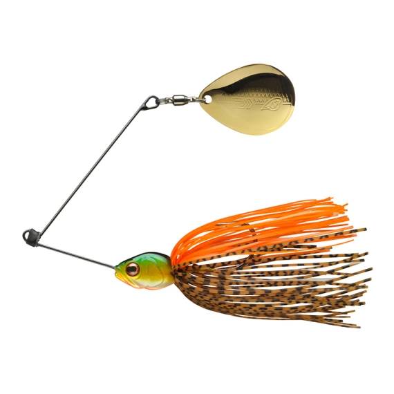 Daiwa PX FN Spinnerbait TG 8g kompakt spinnerbait med tungstenkärna och roterande blad för predatorfiske