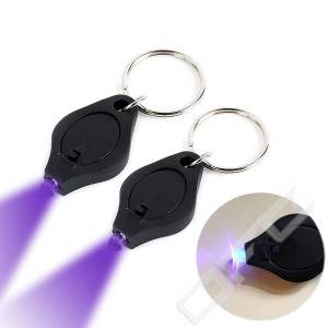 Stoxdal UV Lampa Mini med nyckelring och en LED för att ladda UV‑beten