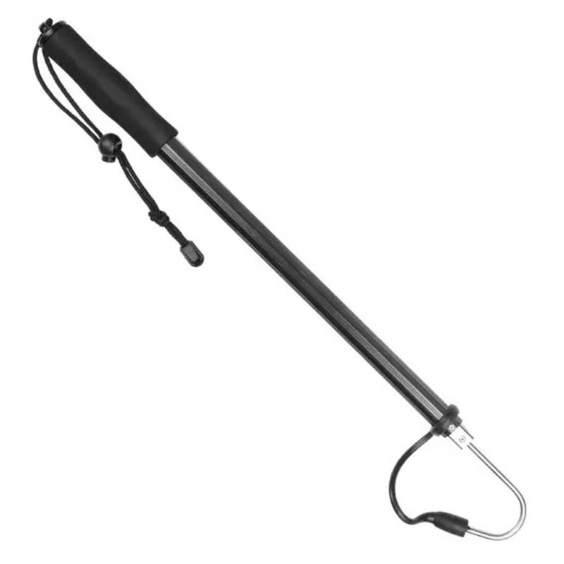 Hurricane Teleskopisk Huggkrok 49,5–122,5 cm – hopfälld och utdragen, svart/aluminium