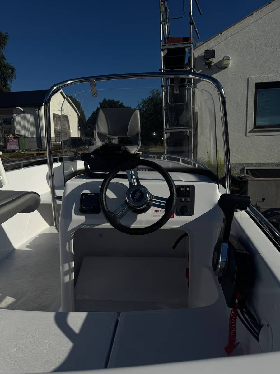 HR 460 Fishing, HR Boat, styrpulpetbåt, fiskebåt, trollingbåt, spinnfiske, vertikalfiske, båt 50 hk, sportfiskebåt