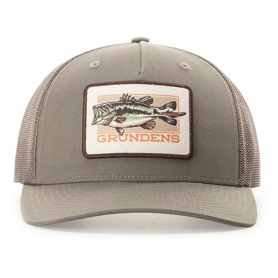 Grundéns Off to the Races Trucker Loden truckerkeps i grön loden med ventilerande mesh och justerbar passform