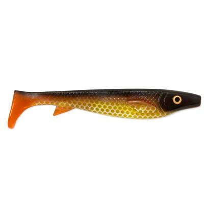 Fatnose Shad 23cm 60g stor shadjigg för gädda med bred profil och kraftfull gång