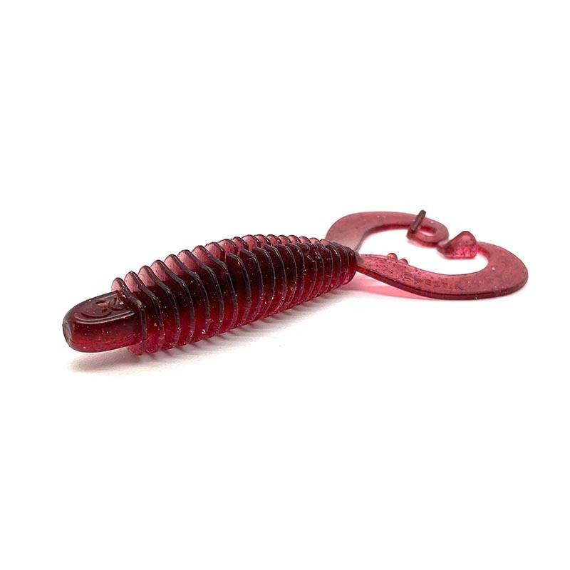 Westin RingCraw 9cm 6g WineGum A5 Custom kräftimitation för abborre och gös