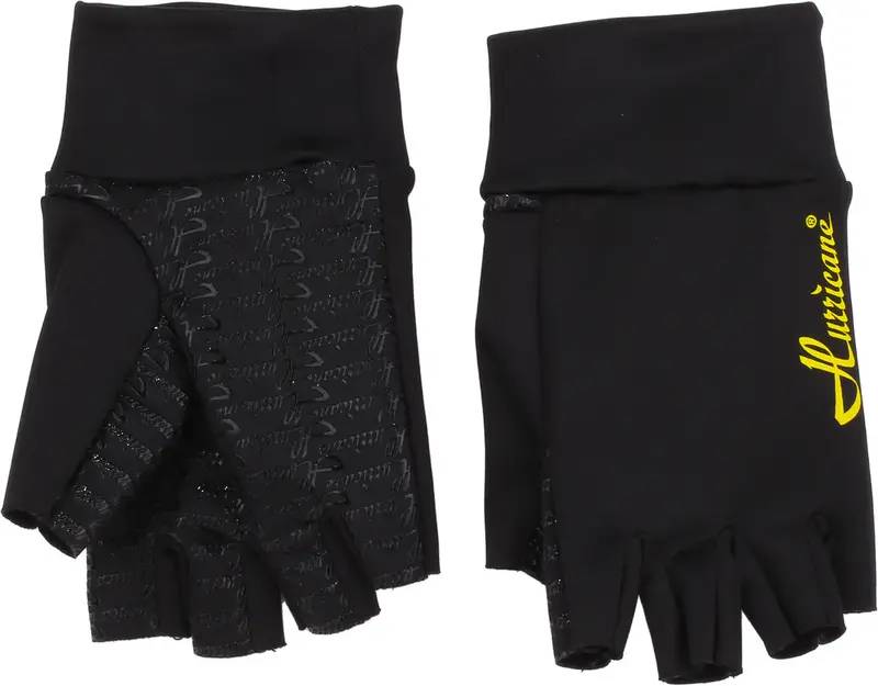 Hurricane Slim Fit Half Finger – tunn fiskehandske med avklippta fingrar och silikontryck