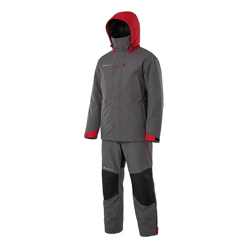 Westin W3 Winter Suit Cloud Grey varmt vattentätt vinterställ för fiske